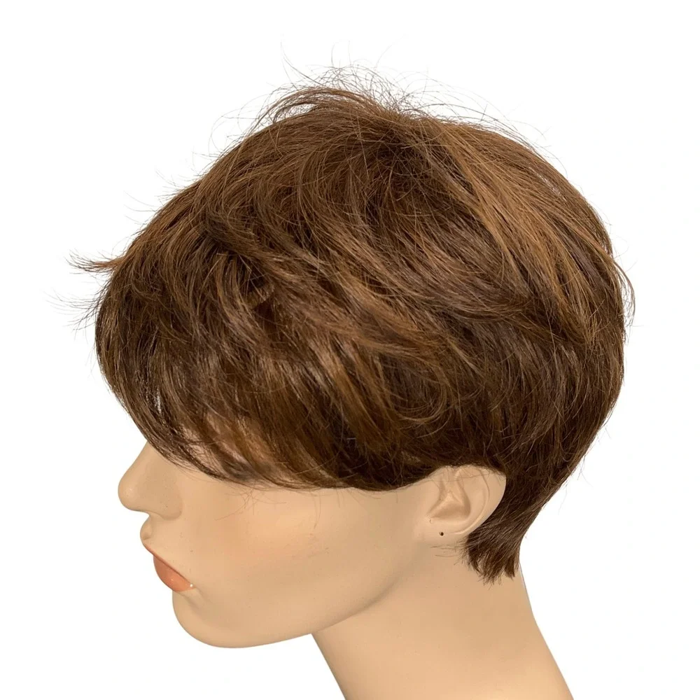 Gabor Essentials Virtue Average 18E399 Wig Womens OS Light Brown Synthetic Pixie